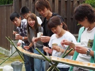 7/4（土）旧河澄家イベント　親子で「七夕飾り＆よもぎうどん流し」　近畿大学経営学部キャリア・マネジメント学科