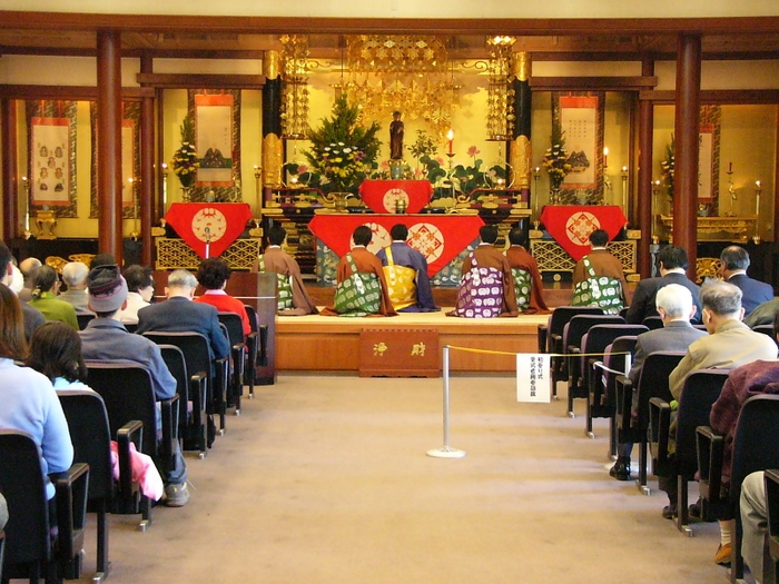 真宗会館(練馬区)での法要