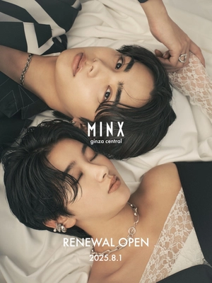 凄腕美容師が銀座に集結【MINX初  ユニセックスサロン誕生】