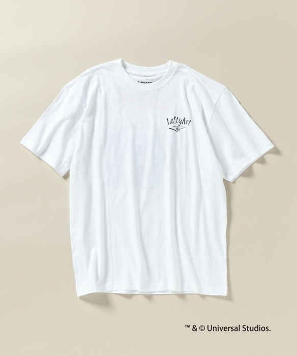 バックプリントTシャツ正面