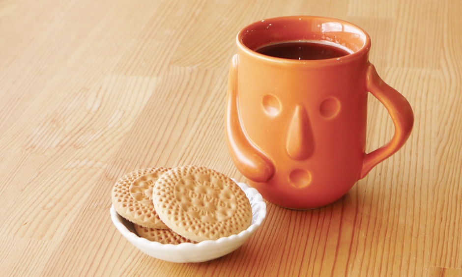 コーヒーを入れて