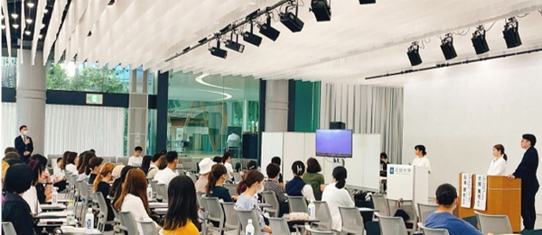 令和5年（2023年）8月に実施したスキンケアイベントの様子