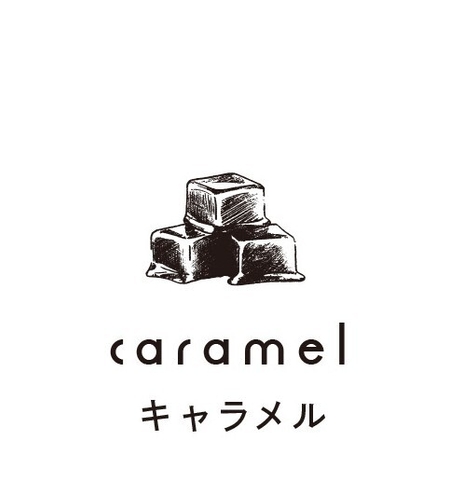 キャラメルロゴ