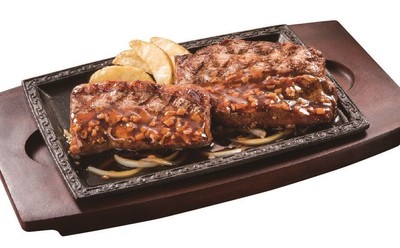 熟成赤身ステーキ食べ比べ ログ&イチボ