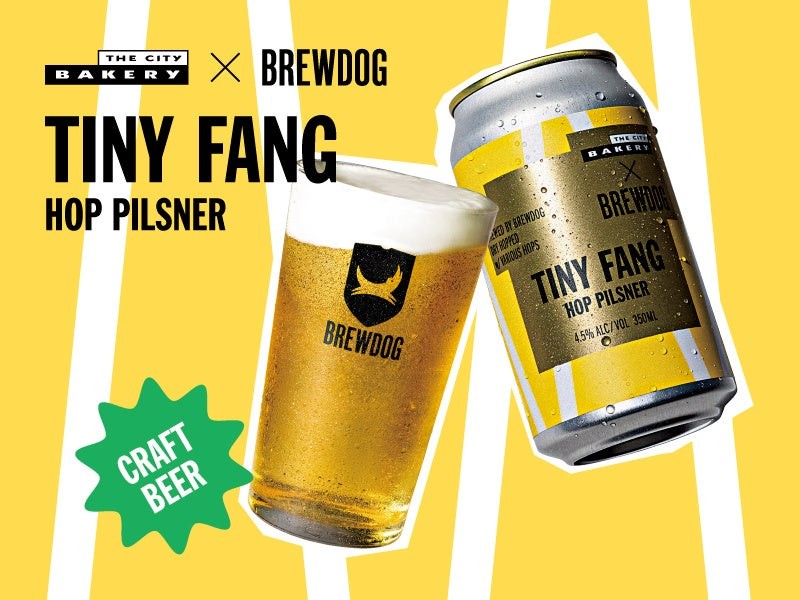 英国№1クラフトビールブランドBREWDOGとNY発祥「THE CITY BAKERY」が初コラボ！オリジナル商品「TINY FANG」がお店で飲める！