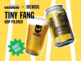 英国№1クラフトビールブランドBREWDOGとNY発祥「THE CITY BAKERY」が初コラボ！オリジナル商品「TINY FANG」がお店で飲める！