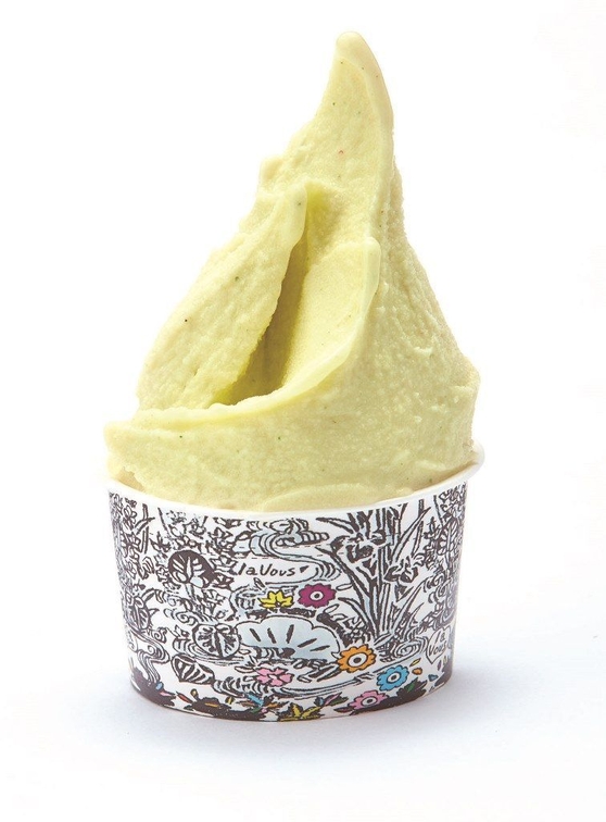 ラ・ボウス「沖縄パイン＆沖縄セロリ＆リンゴのソルベ」※イメージ