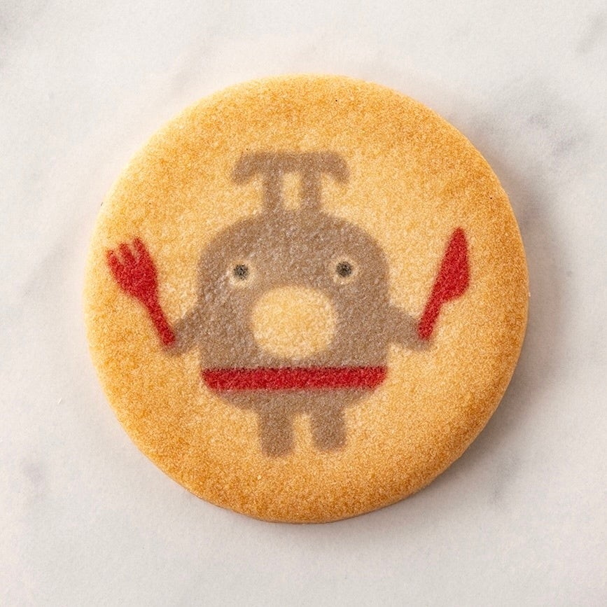 このポーズの「のるるん」が出たら「金賞」獲得です!引いた当たりポーズの「のるるん」クッキーもプレゼント!!