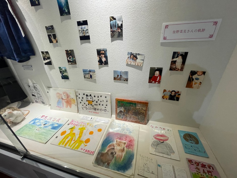 展示室内観(佐野菜見プライベート資料)