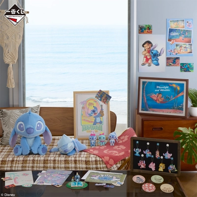 実写版『リロ＆スティッチ』公開記念に 夏をテーマにした一番くじが6月20日(金)より登場！
