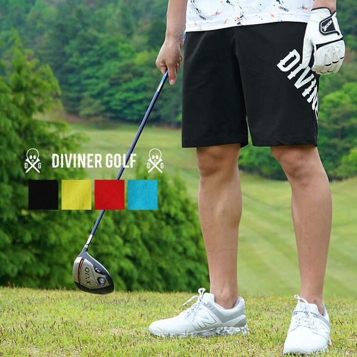 DIVINER GOLF サイドロゴハーフパンツ