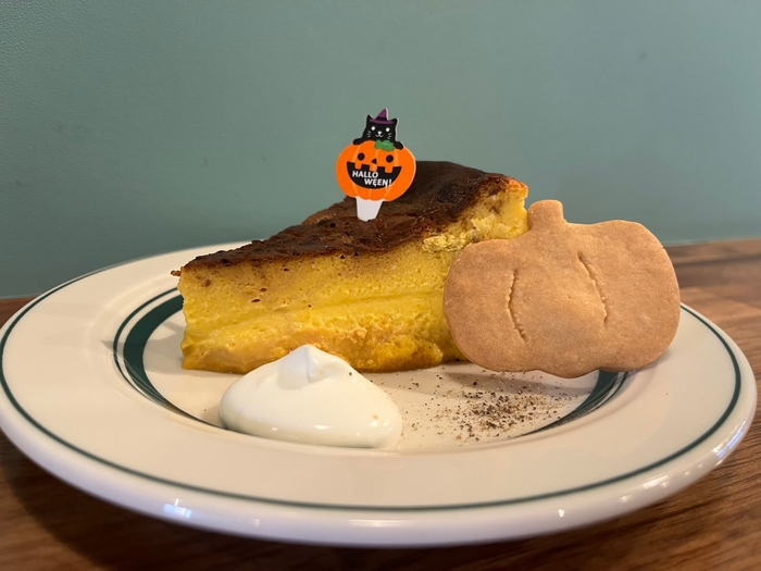 バスクチーズケーキ 塩キャラメルパンプキン