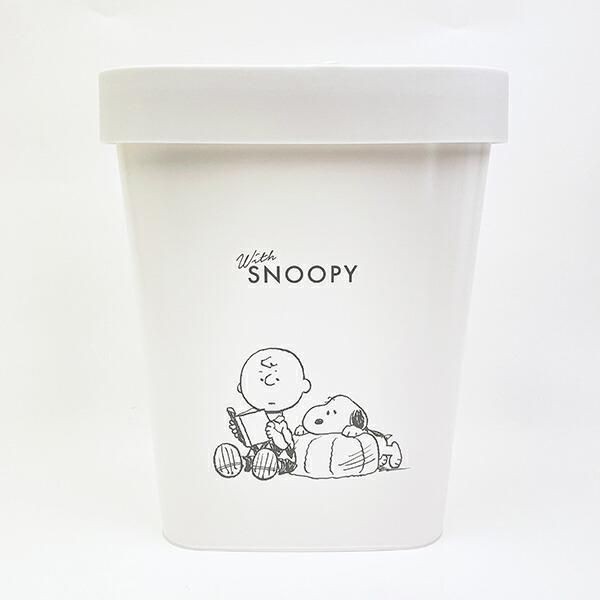 スヌーピーのシンプルデザインなダストボックスがおしゃれすぎるインテリア！各部屋にゴミ箱や収納ボックスとして置いておきたい