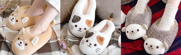 コロまるルームシューズ