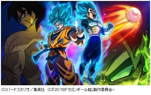 （C)バードスタジオ／集英社　（C)「２０１８ドラゴンボール超」製作委員会