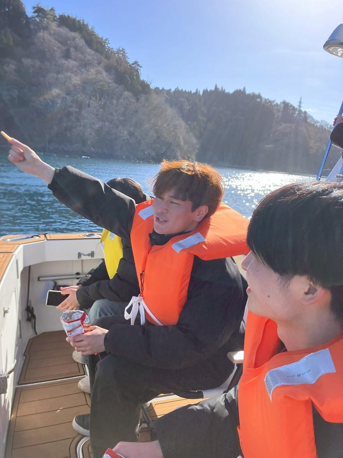 クルーズ船から