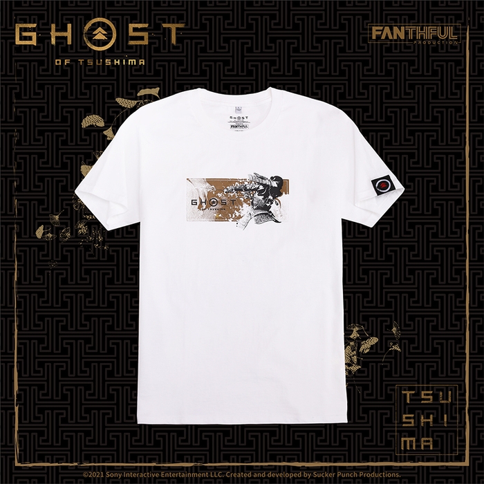 Ghost of Tsushima 仁之道 Tシャツ(白):¥3,520