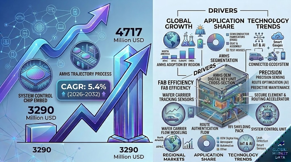 半導体用AMHS市場規模(百万米ドル)2025-2032年
