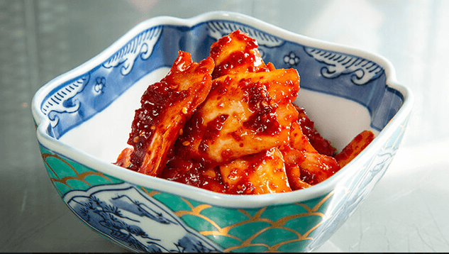 セットにも付く人気ナンバーワンのサイド商品「生キムチ」