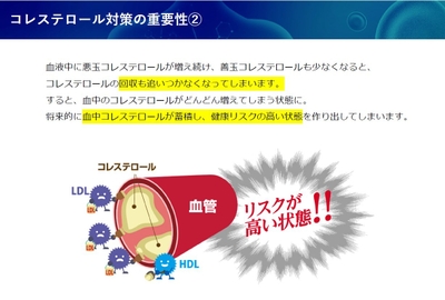 <LDLとHDLのバランスが悪いと健康リスクが増大する理由>