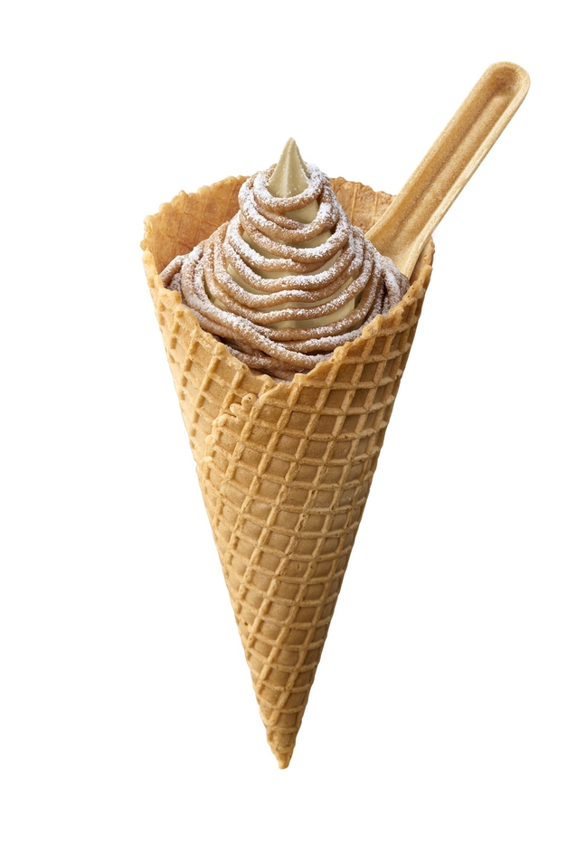 ごほうびソフト ‐ 至福のモンブラン ‐ (ワッフルコーン) イメージ画像