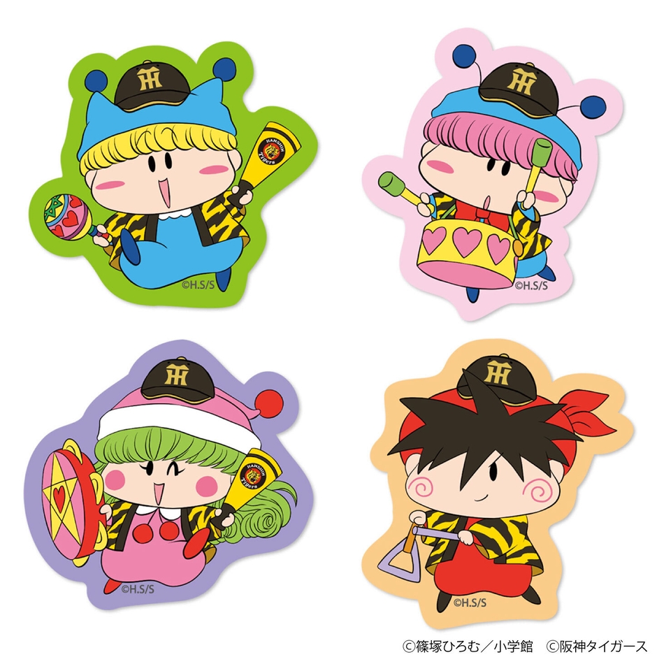 Tigers×ミルモでポン!ステッカー4枚セット