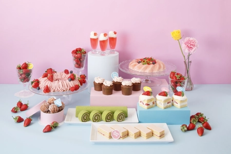 京都タワーホテルの“レトロかわいい”いちごスイーツビュッフェ 『Sweets Buffet ～Strawberry RETRO CAFE～』　 2021年1月23日(土)から土・日・祝限定開催