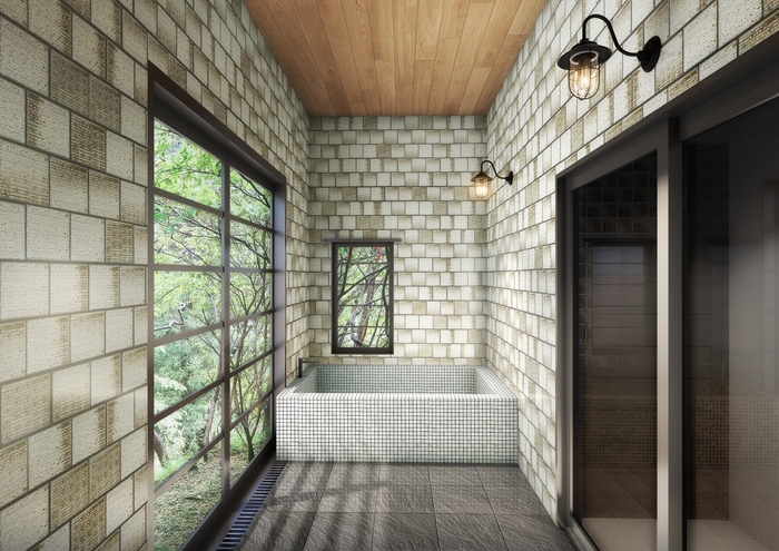 離れ客室 半露天風呂付