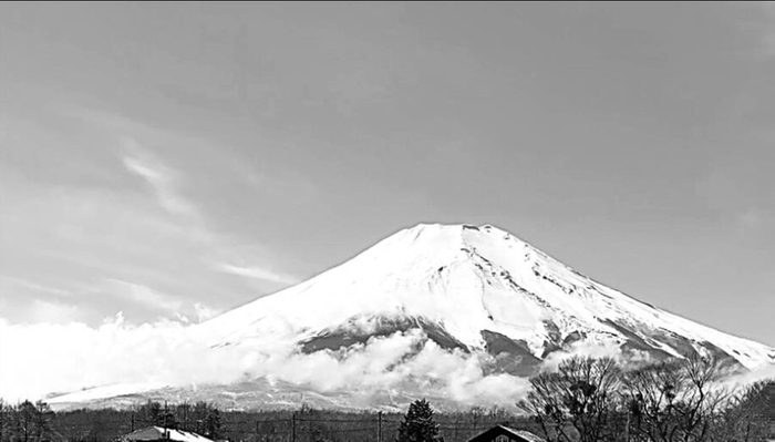 壮大な富士山