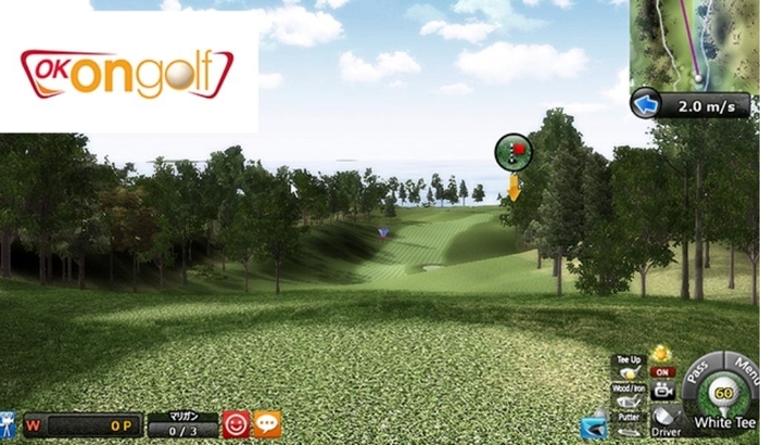 リアルなラウンドコース