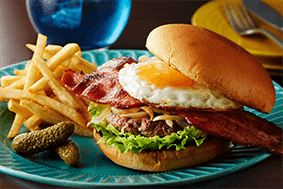 ベーコンエッグバーガー