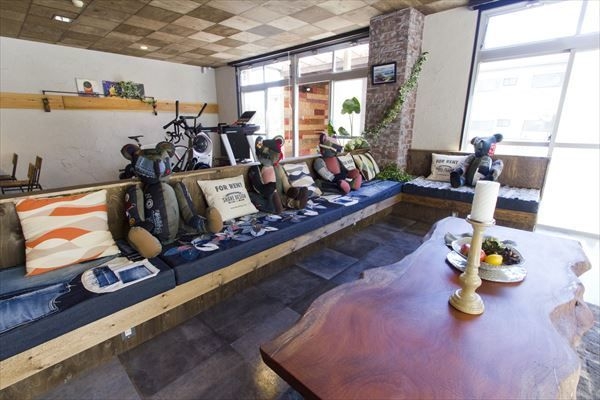 何人すわれる?団らんコーナー