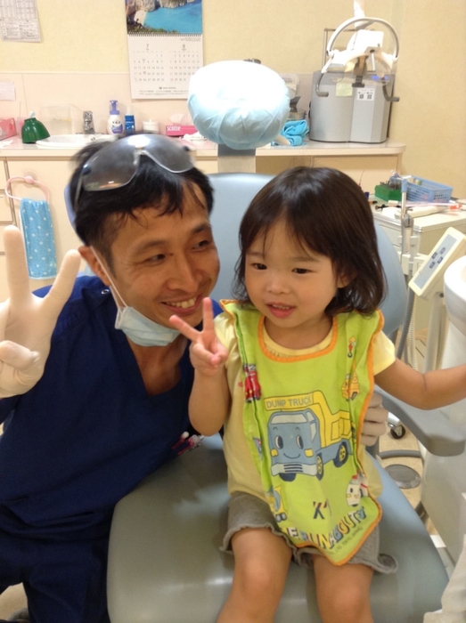 カナデ歯科 小児患者院長1