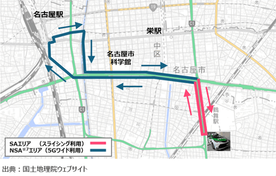 ＜走行ルート＞