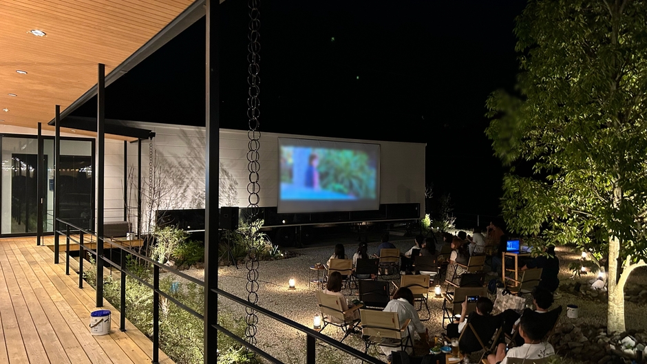 中津川加子母での映画上映会!