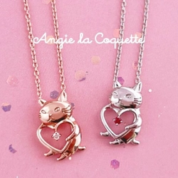 麗しのアンジーが輝く！天然石が選べる本格ジュエリーネックレスは特別なギフトに