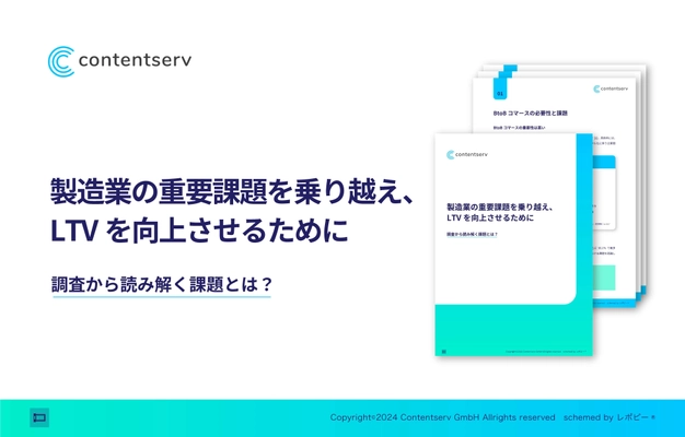 戦略ガイド「製造業の重要課題を乗り越え、 LTVを向上させるために」を無料公開！