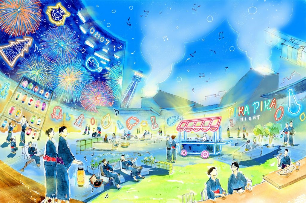 OMO7大阪】開業まであと30日！ 大阪をテーマにしたネオンアートで彩る