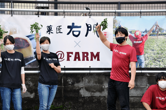 ＠FARM×右門　サツマイモ苗植え体験会