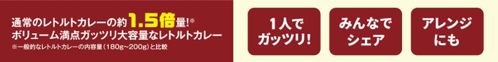 メガ盛り特徴