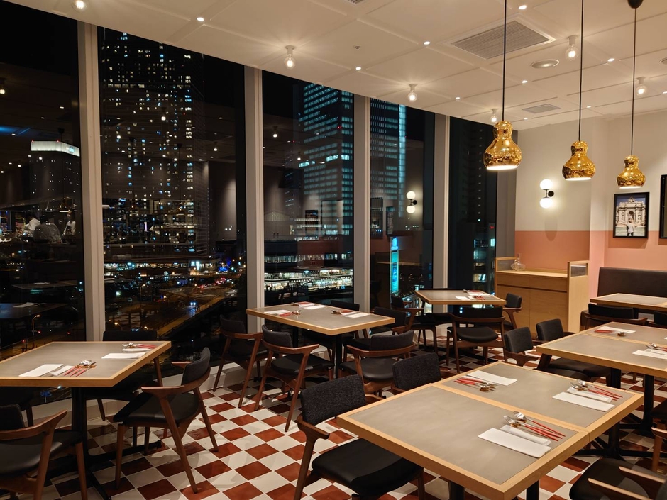 みなとみらいの夜景を一望