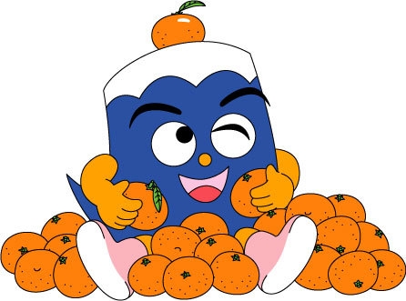 静岡県マスコットキャラクターふじっぴー みかんバージョン