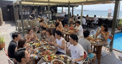 【江ノ島海の家】今年のテーマは「Sailor's Rest」。スマッシュバーガーとVIPルームで楽しむ湘南の夏