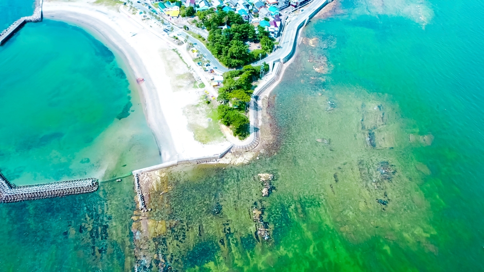 日間賀島 ドローン画像(2)