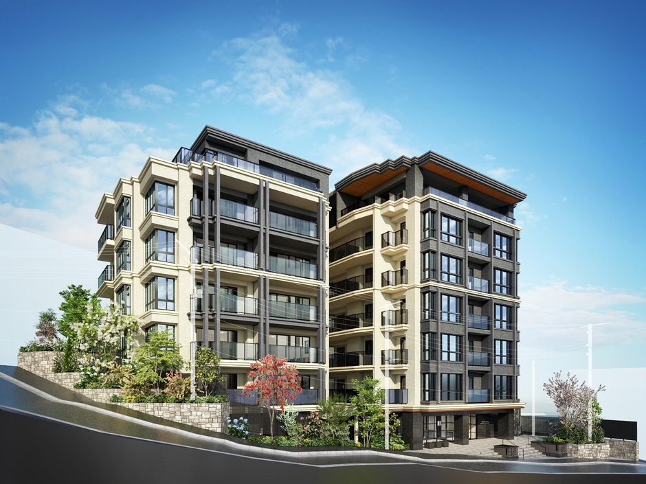 ヴェレーナグラン横浜野毛山公園　外観完成予想CG