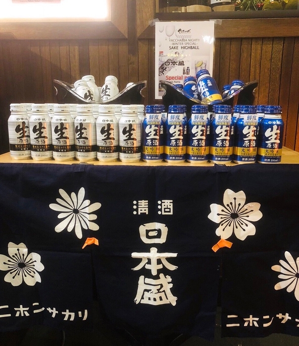 日本酒の展示風景1