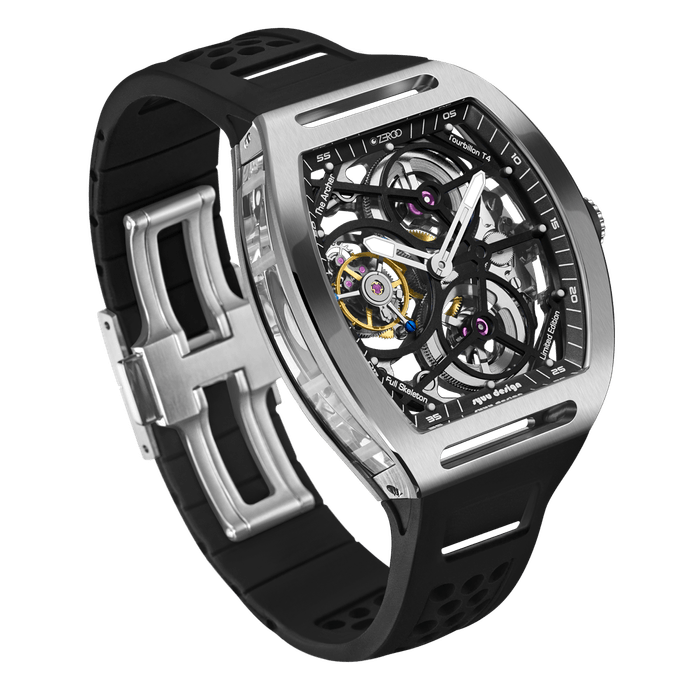 ZEROO T4 THE ARCHER TONNEAU フルスケルトントゥールビヨン ZT00SBK