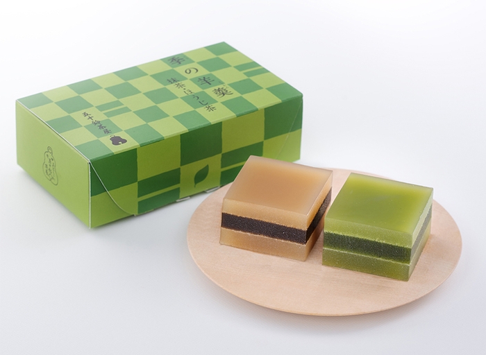 季の羊羹 抹茶・ほうじ茶