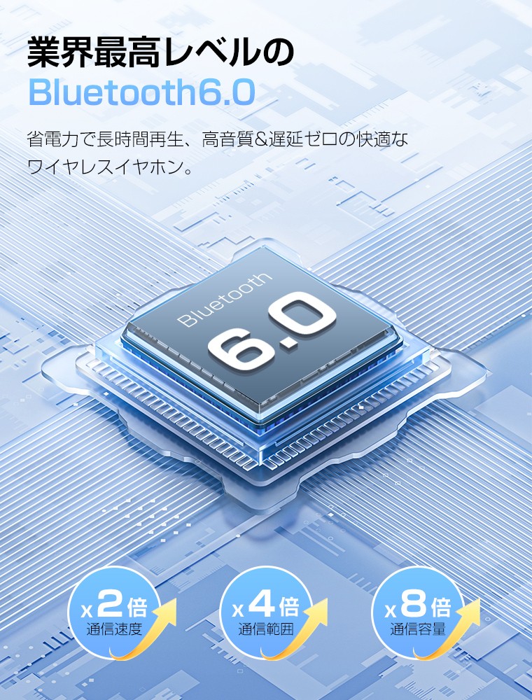 Bluetooth 6.0搭載ワイヤレスイヤホンが驚きの値下げ:心拍・血中酸素モニター+高音質でわずか2,480円!