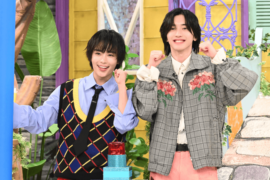 「なにわ男子ペア」大西流星＆道枝駿佑